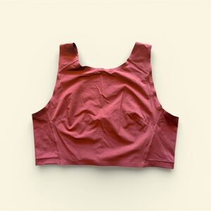 Free People Movement Take A Plunge Crop Top Maroon